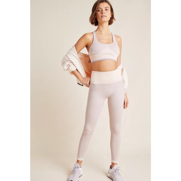 Varley Hobart Seamless Houndstooth Leggings - Picture 1 of 7